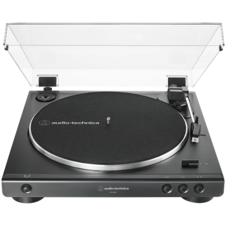 Audio-Technica AT-LP60X Pladespiller Stereo Sort - Elegant Lydoplevelse til Vinylelskere!