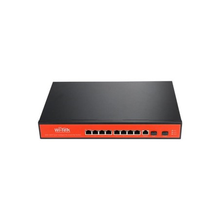 Wi-Tek 8GE2SFP L2 Managed UPS - Effektiv Strømstyring med Pålidelig Beskyttelse | Varenummer: WI-PMS310GF-UPS+ V2