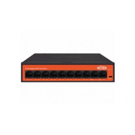 Optimer dit netværk med Wi-Tek 8 Gigabit Ports POE Switch - Effektivitet og Hurtighed (Varenr: WI-PS308GH V2)