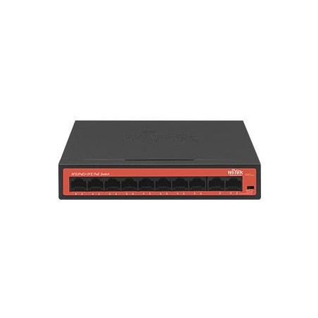 Wi-Tek 8FE2FE - 250M Long Range Switch | Optimal netværksløsning til dit hjem eller kontor!