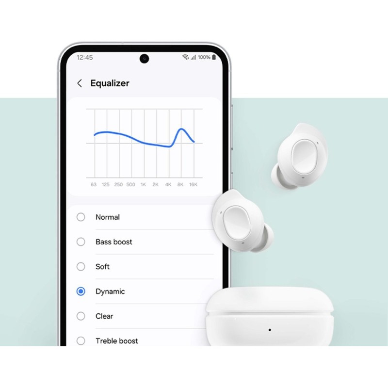 Samsung Galaxy Buds FE Hovedtelefoner True Wireless Stereo (TWS) I ørerne Opkald/musik Bluetooth Hvid Samsung Galaxy Buds FE Hovedtelefoner True Wireless Stereo (TWS) I ørerne Opkald/musik Bluetooth Hvid