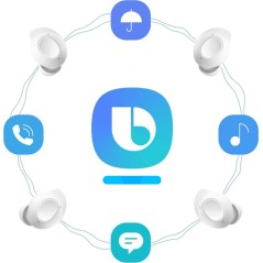 Samsung Galaxy Buds FE - True Wireless Stereo Hovedtelefoner til Musik & Opkald - Bluetooth i Hvid - Fantastisk Lydkvalitet! 