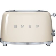 Smeg 50s Style TSF01CREU Brødrister - Elegant Retro Design med Avanceret Funktionalitet