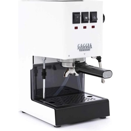 Gaggia Classic E24 Color Vibes RI948113 Kaffemaskine Polar White - Elegance og Kvalitet i Dit Køkken!