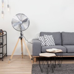 Tristar VE-5804 Køleventilator Mobil Gulvstående Sølv