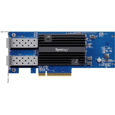 Synology E10G30-F2 Dual-Port 10GbE SFP Netværkskort – Lynhurtig Dataoverførsel og Pålidelig Ydeevne!