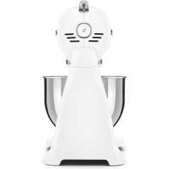 Smeg 50s Style SMF03WHEU Mixer - Vippefunktion i Hvid - Elegant og Effektiv Køkkenhjælper