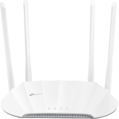TP-Link TL-WA1201 Trådløs Forbindelse - Hvid | Hurtig, Stabil og Nem Installation 