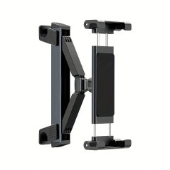 Tablet Holder til Bil – 360° Roterbar & Udtrækkelig – Monteres på Bagsæde