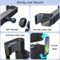 Tablet Holder for Car – 360° Rotatable & Extendable – Mounts on Back Seat Headrest