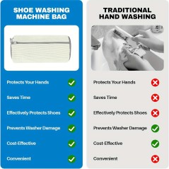 Shoe Washing Bag – Gentle and Safe Machine Cleaning