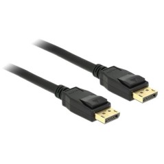 Delock DisplayPort kabel 3m Sort