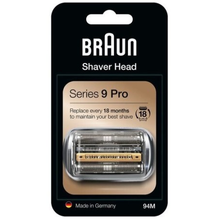 BRAUN Sølv Barberhoved 94M