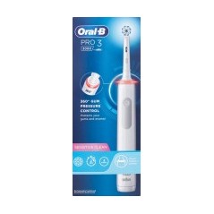 Oral-B Pro 3 3000 Sensitive Clean White - Effektiv tandpleje med blid rengøring for sundere tænder!