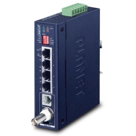 Køb Planet IP30 Industrial Gigabit Ethernet Switch - Robust & Pålidelig (IVC-234GT)