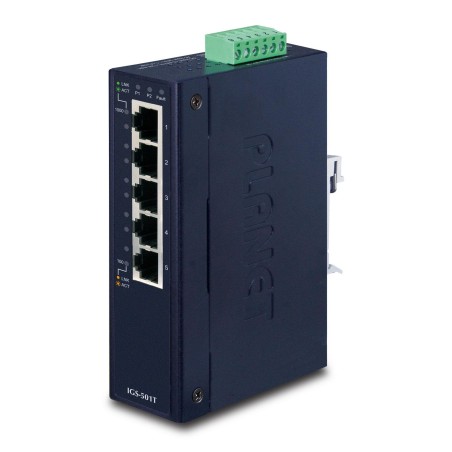 "Planet IP30 Slim Type 5-P Industrial - Effektiv Netværksløsning med IGS-501T"