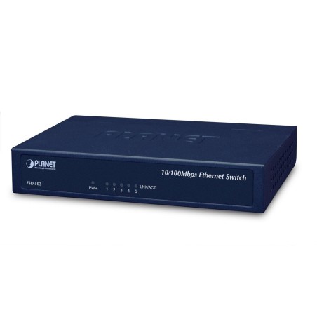 Planet 5-P 10100Mbps Fast Ethernet - Lynhurtig Netværksløsning til Dit Hjem og Kontor | FSD-503