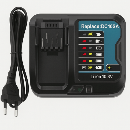 Makita Kompatibel Batteri Oplader DC10SA - Effektiv, Hurtig og Pålidelig Opladning!