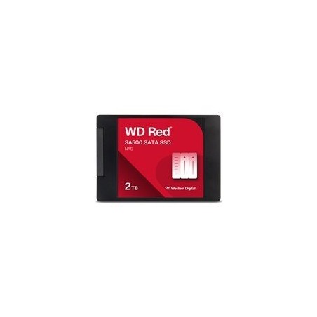 WD Red SA500 2TB SSD - Hurtig og Pålidelig Lagring til NAS - WDS200T2R0A