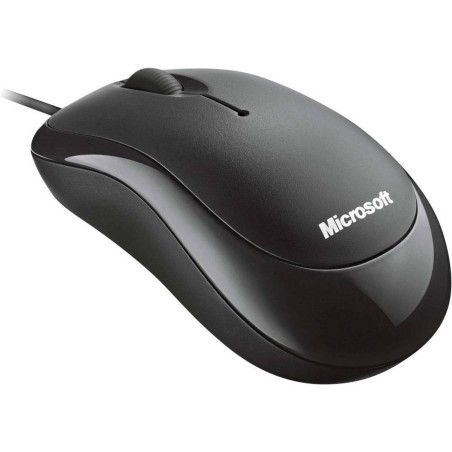 Microsoft Basic Optical Mouse for Business Optisk Kabling Sort