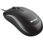 Microsoft Basic Optical Mouse for Business Optisk Kabling Sort