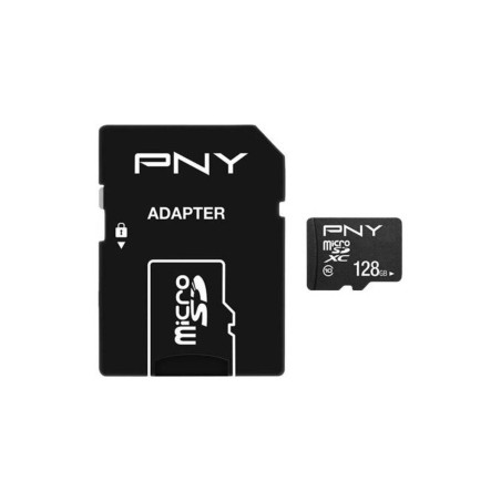 PNY Performance Plus microSDXC 128GB - Hurtig, Pålidelig og Ideel til Dine Enheder!
