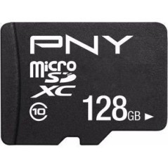 PNY Performance Plus microSDXC 128GB - Hurtig, Pålidelig og Ideel til Dine Enheder!
