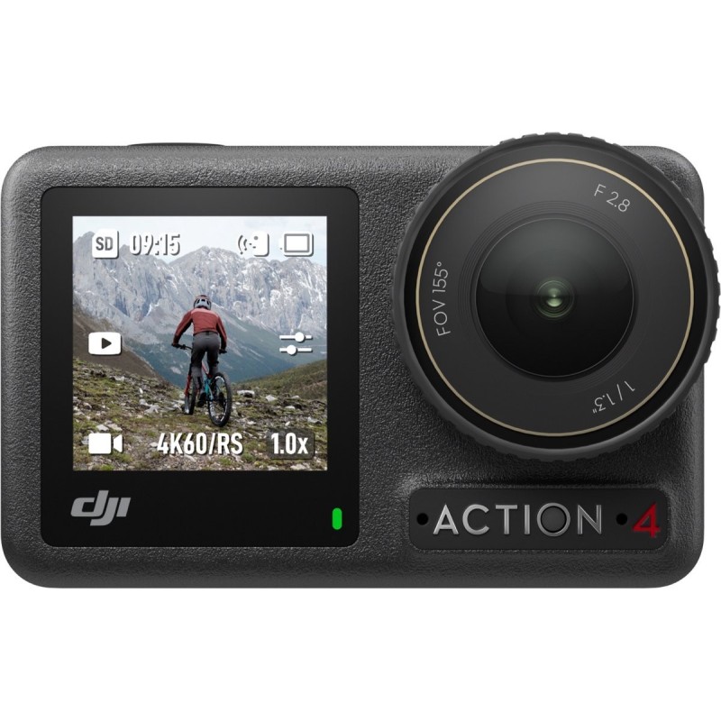 DJI Osmo Action 4 Standard Combo Kamera sort DJI Osmo Action 4 Standard Combo Kamera sort