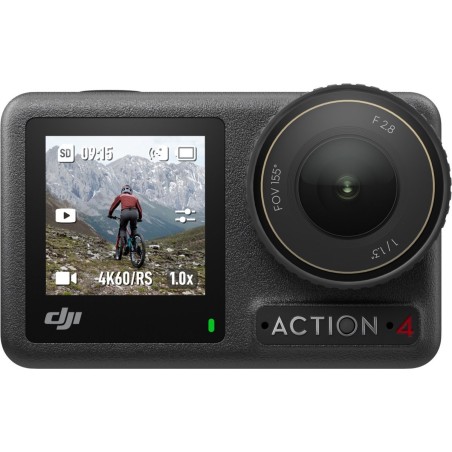 Køb DJI Osmo Action 4 Standard Combo Kamera i Sort – Professionel Kvalitet til Fantastiske Optagelser!