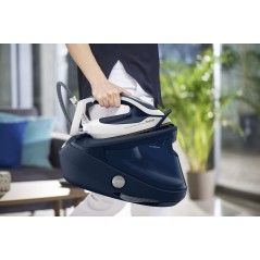 Tefal Pro Express Ultimate II GV9720 Dampstrygejern - Effektiv, Hurtig og Nem Strygning i Bl Hvid