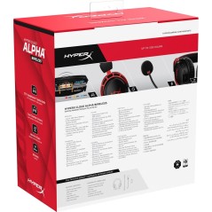 HyperX Cloud Alpha Trådløst Gaming-Headset Sort-Rød – Uovertruffen Komfort og Lydkvalitet!