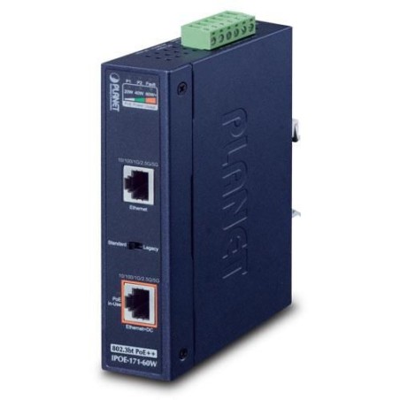 Planet IP30 Industrial Single-Port - Pålidelig og Effektiv Løsning til Industriel Netværk (Varenr. IPOE-171-60W)