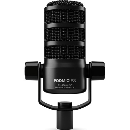 Køb RDE PodMic USB Mikrofon i Sort - Professionel Lydkvalitet til Din Optagelse!