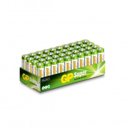 GP Batteries Super Alkaline 15ALR6 – Kraftfulde Batterier til Langvarig Ydeevne (Varenummer: 151376)