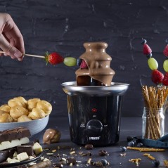 "Princess Chokoladefontæne - Dyk ned i lækker chokoladeoplevelse med varenr. 8712836272644!"