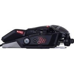 "Køb Mad Catz RAT6 Optisk Gamer Mus - Sort Kabling | Fantastisk Præcision & Komfort!"