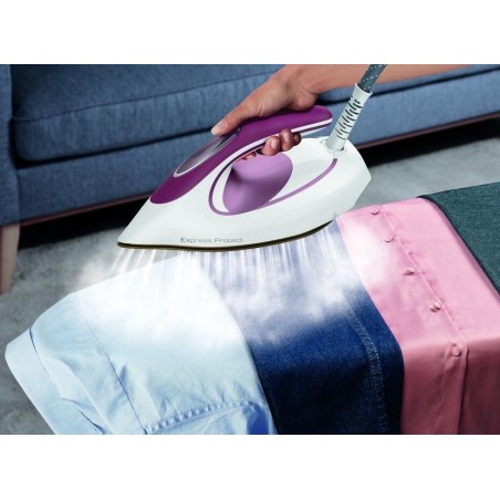 Tefal Express Protect SV9201E0 Dampstrygejern 2800W Rød Hvid