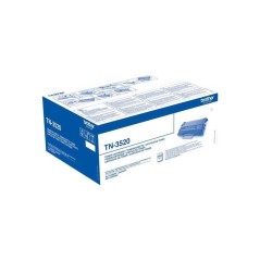 Brother TN-3520 tonerpatron 1 stk Original Sort