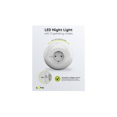 Goobay 64566 Smart Stik Hvid - Intelligent Løsning til Dit Smart Home - Bestil Nu!