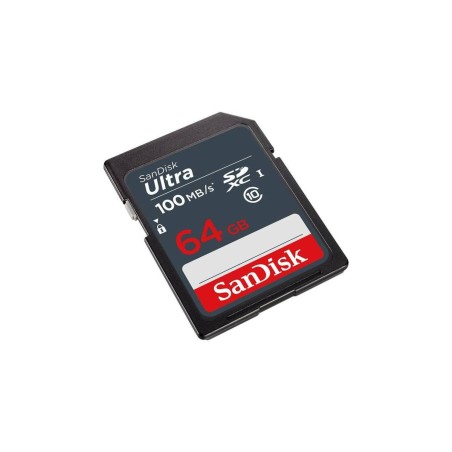 SanDisk Ultra SDXC 64GB 100MB/s - Hurtig og Pålidelig Lagring til Dine Mindeværdige Øjeblikke!