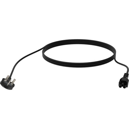 Vision TC 3MUKCVLF/BL power cable – 3 m, sort