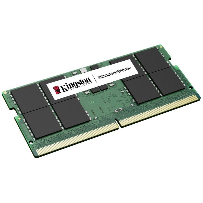 Kingston ValueRAM DDR5 SDRAM 48GB CL46 Ikke-ECC SO DIMM 262-PIN Kingston ValueRAM DDR5 SDRAM 48GB CL46 Ikke-ECC SO DIMM 262-PIN