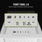 CORSAIR iCUE 5000D RGB Airflow Tower Udvidet ATX Hvid CORSAIR iCUE 5000D RGB Airflow Tower Udvidet ATX Hvid