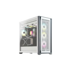 CORSAIR iCUE 5000D RGB Airflow Tower - Udvidet ATX i Hvid | Optimal Køling og Stil!