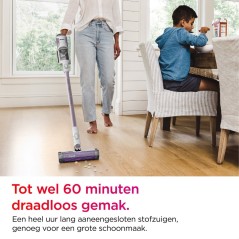 Shark Detect Pro IW1611EU Støvsuger - Effektiv, Pindhåndholdt Støvsuger i Hvid | Varenummer: 0622356275965