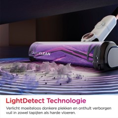 Shark Detect Pro IW1611EU Støvsuger - Effektiv, Pindhåndholdt Støvsuger i Hvid | Varenummer: 0622356275965