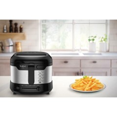 Tefal Uno M Fritureapparat 18L - Rustfrit Stål til Perfekte Fritureretter!