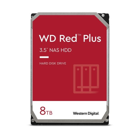 Western Digital Red Plus 8TB SATA 6Gbs WD80EFZZ - Overlegen Ydeevne og Pålidelig Opbevaring