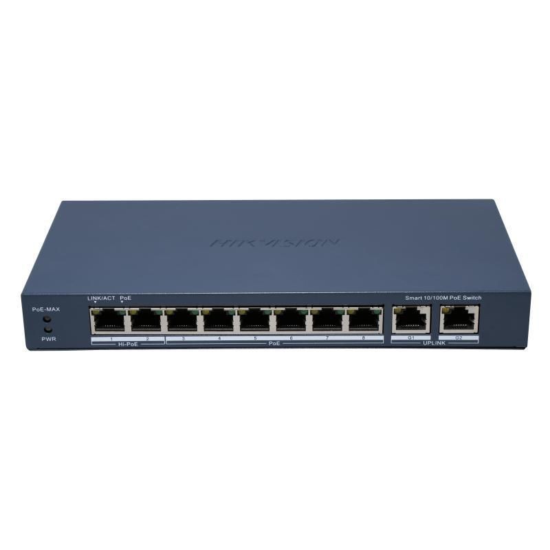 Hikvision 8 Port Fast Ethernet Smart Hikvision 8 Port Fast Ethernet Smart