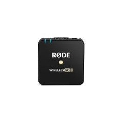 RDE Wireless GO II Trådløs Mikrofonsender - Sort | Professionel Lydkvalitet & Fleksibel Brug